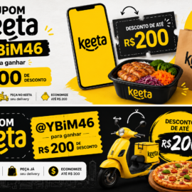 Cupom Keeta para novos usuários: como ganhar desconto no primeiro pedido