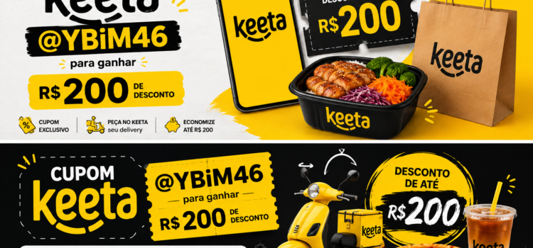 Cupom Keeta para novos usuários: como ganhar desconto no primeiro pedido